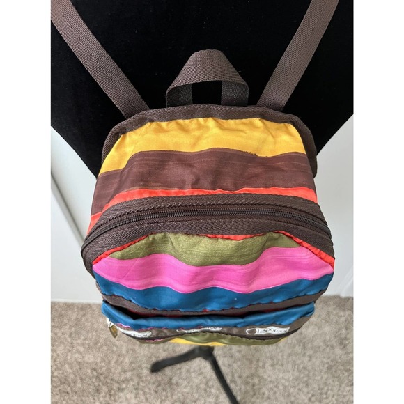 Le SportSac multicolored lightweight backpack - Picture 5 of 7
